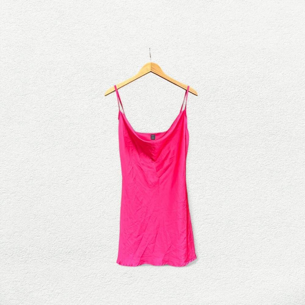 SheIn Slip Dress in Pink